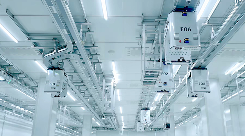 磁悬浮轨道式机器人平台